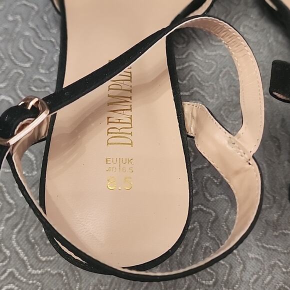 DreamPairs Black Nina 2" Heels. Size 8.5 - Picture 5 of 6